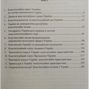 Конституційне право України: навчальний посібник для підготовки до зовнішнього незалежного оцінювання