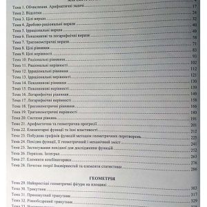 Математика Комплексне видання для підготовки до ЗНО і ДПА