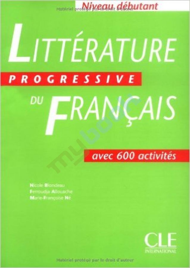 придбати книгу Litterature Progr du Franc Debut Livre