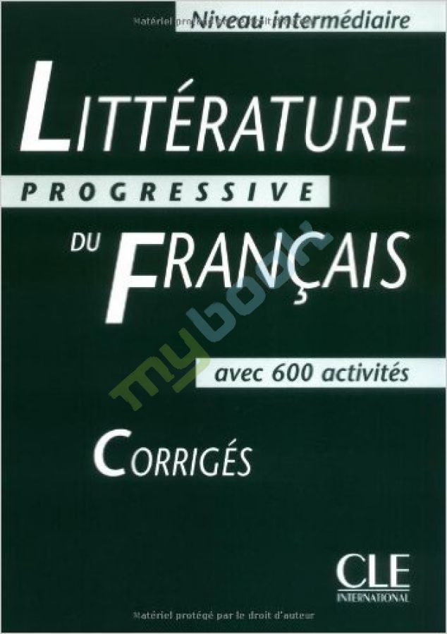 придбати книгу Litterature Progr du Franc Interm Corriges