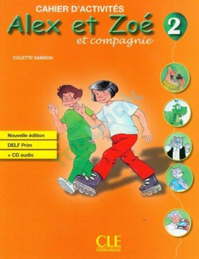 придбати книгу Alex et Zoe Nouvelle 2 Cahier d'activite's + CD audio DELF Prim