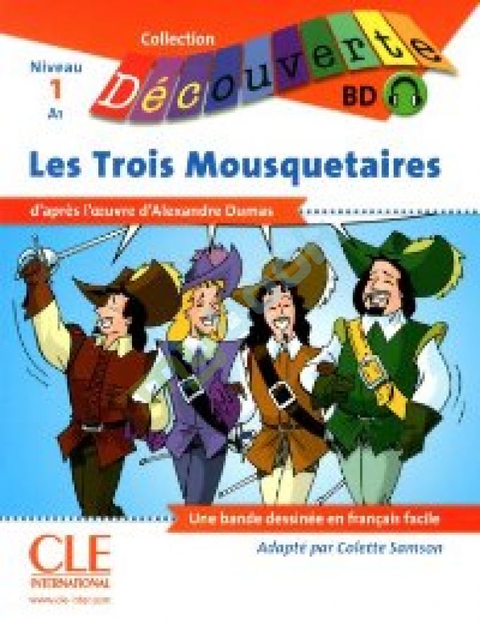 придбати книгу CD1 Les Trois Mousquetaires Livre + CD audio