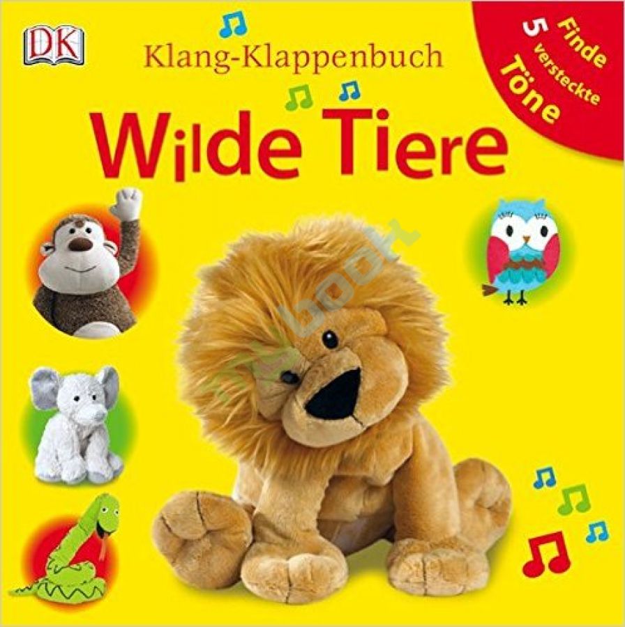 придбати книгу Klang-Klappenbuch: Wilde Tiere