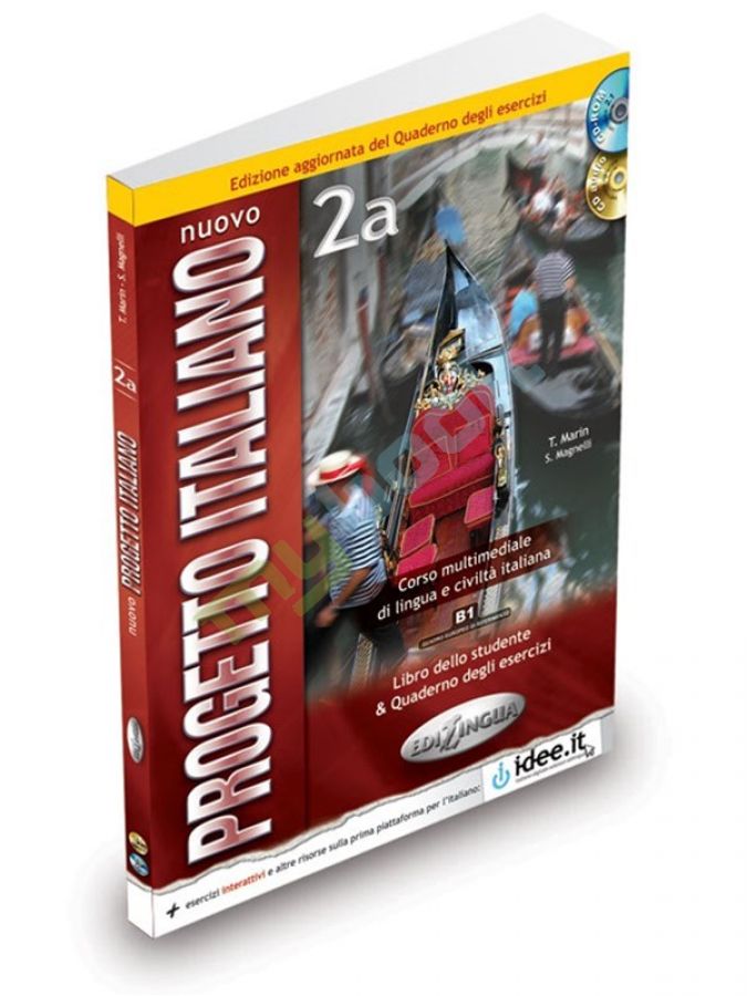 купить книгу Progetto Italiano Nuovo 2A (B1) Libro&Quaderno + CD Audio + CD-ROM