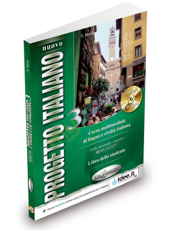 купить книгу Progetto Italiano Nuovo 3 (B2-C1) Libro dello studente + CD Audio (2)