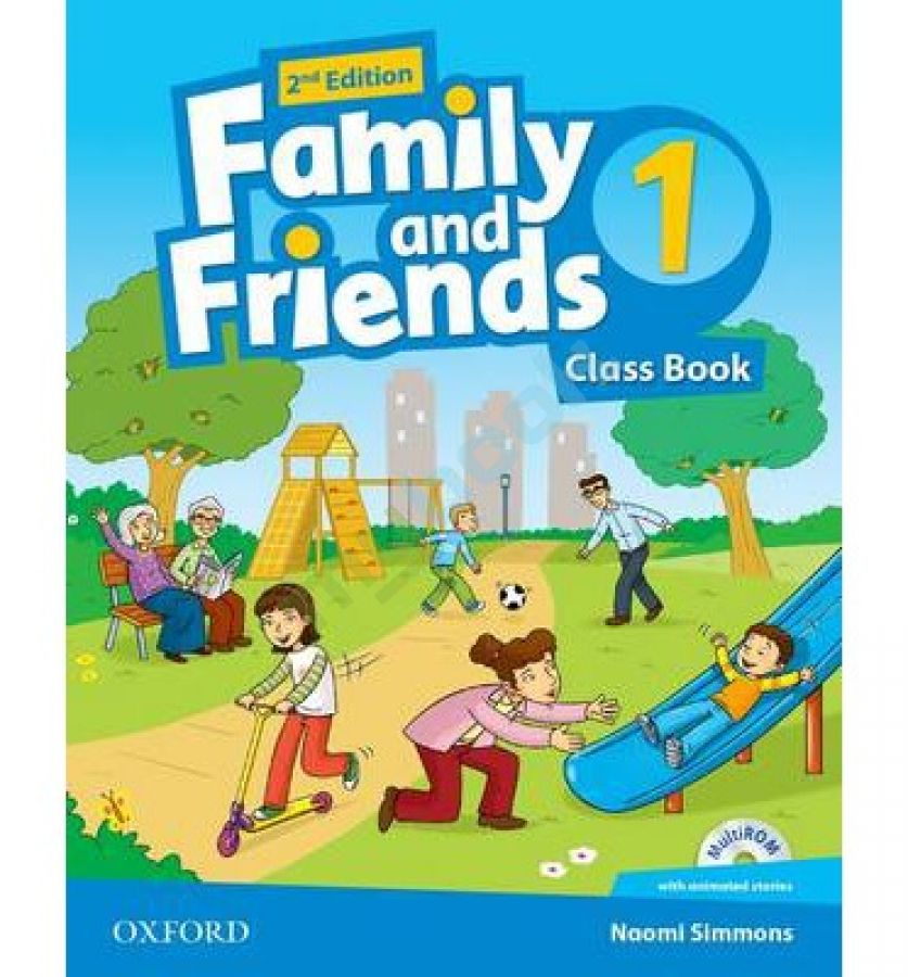 придбати книгу Family and Friends 2nd Edition 1 Class Book with Mulri-ROM