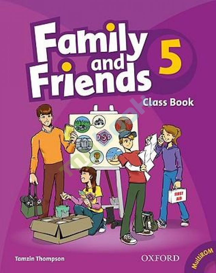 придбати книгу Family and Friends 5 Class Book with Multi-ROM