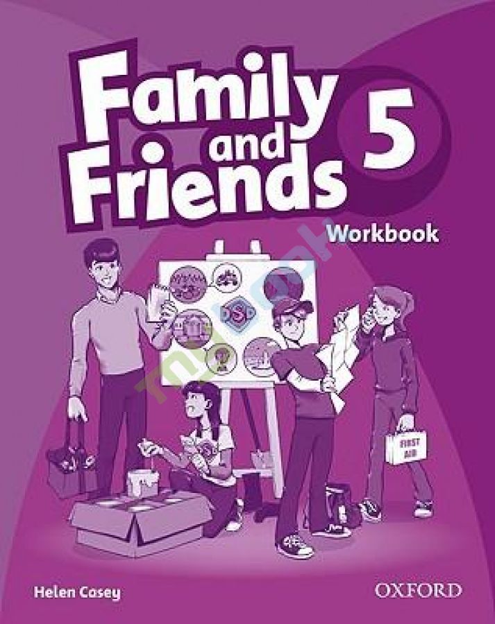 придбати книгу Family and Friends 5 Workbook