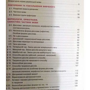 Українська мова 7 клас Підручник