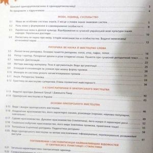 Українська мова 11 клас (профільний рівень)