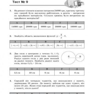 Національний Мультипредметний Тест. Математика. 10 варіантів у форматі НМТ