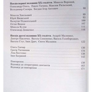 ЗНО Українська література Міні-конспекти для підготовки до ЗНО
