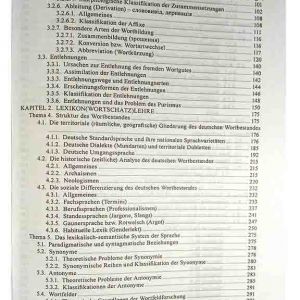 Лексикологія німецької мови. Лекції та семінари