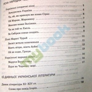 Українська література 8 клас Хрестоматія