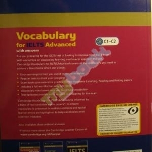 Cambridge Vocabulary for IELTS Advanced Band 6.5+ with answers and Audio CD